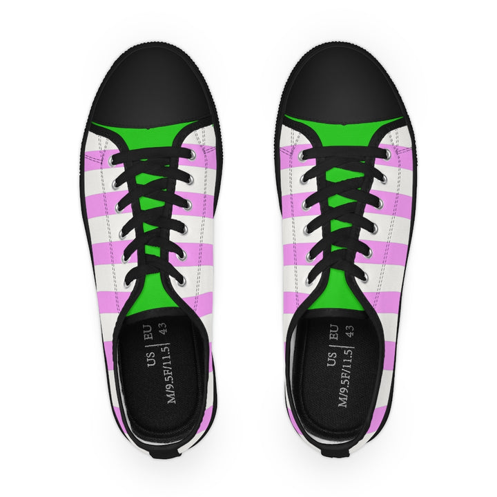 Pink & Green Low Tops - Men's sizing