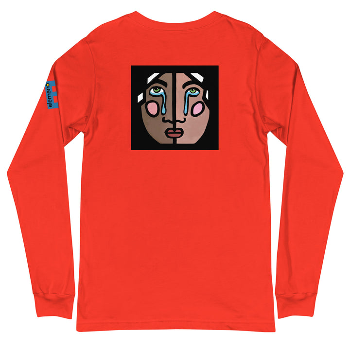 Face Time Long Sleeve- Image on Back