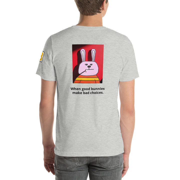 Bad Bunny Shirt - Image on Back