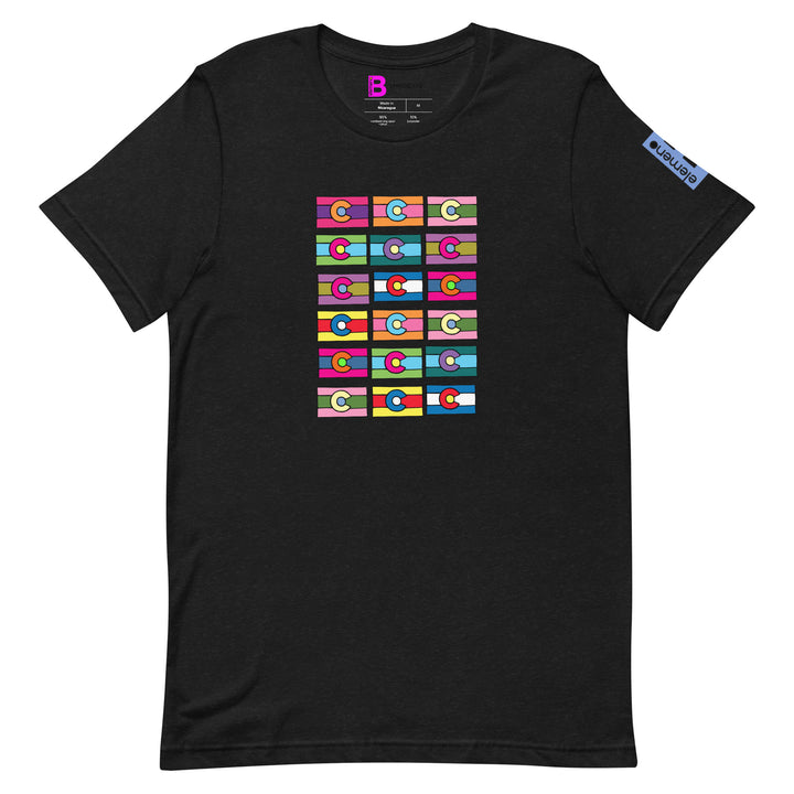 Colorado Flag T - Image on front